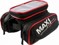 MAX1 Mobile Two – taška na rám, červeno-čierna