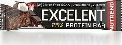Nutrend EXCELENT protein bar, 85 g, čokoláda + kokos