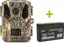 OXE Gepard II, externý akumulátor 6 V/7 Ah a napájací kábel + 32 GB SD karta a 4 ks batérií ZADARMO!