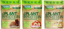 USN 100 % Plant Protein, 900 g, vanilka