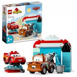 LEGO® DUPLO® Disney 10996 Na autoumývárke s Bleskom McQueenom a Burom