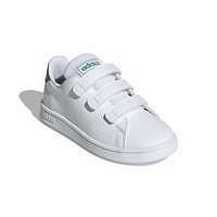 ADIDAS Detská tenisová obuv Neo Advantage Clean bielo-zelená BIELA 33