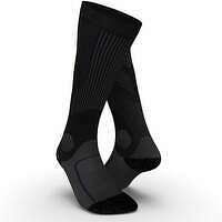KIPRUN Bežecké kompresné ponožky čierne ČIERNA 43/46 M