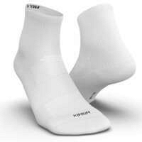 KIPRUN Ekologicky navrhnuté bežecké ponožky RUN 500 diskrétne 2 páry biele BIELA 35/38.