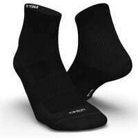 KIPRUN Ekologicky navrhnuté bežecké ponožky RUN 500 diskrétne čierne ČIERNA 35/38.