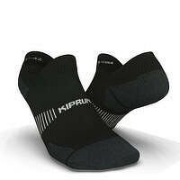 KIPRUN Ekologicky navrhnuté bežecké ponožky Run900 neviditeľné tenké čierne ČIERNA 37/38
