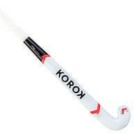 KOROK Hokejka FH995 na pozemný hokej pre skúsených hráčov low bow 95 % karbónu ČIERNA 38.5