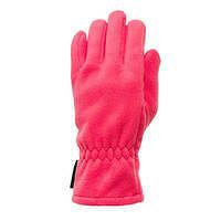 QUECHUA Detské turistické fleecové rukavice X-Warm pre 6 až 14 rokov RUŽOVÁ 10 ROKOV