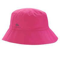 QUECHUA Detský turistický klobúk MH pre deti od 2 do 6 rokov ružový RUŽOVÁ 96-102cm 3-4R