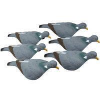 SOLOGNAC Súprava 6 dutých výliskov balabánov holuba 3D 100 s tyčou