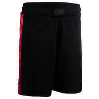 TARMAK Basketbalové šortky SH500 pre ženy ružovo-čierne ČIERNA M