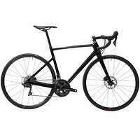 VAN RYSEL Cestný bicykel EDR CF Disque 105 čierny XS