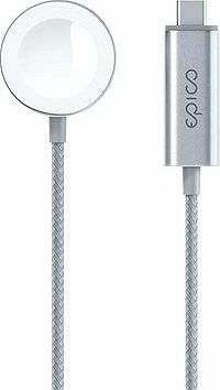 Epico Apple Watch rýchlonabíjací kábel USB-C - strieborná