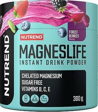 Nutrend Magneslife instant drink powder 300 g, lesné plody