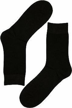 Senzanakupy Bambusové vysoké ponožky 39 – 42, čierne, 30 ks