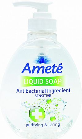 Ameté Tekuté mydlo s antibakteriálnou prísadou 300 ml