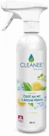 Cleanee Eko hygienický čistič WC s aktívnou penou s vôňou citróna 500 ml