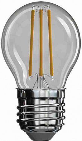 Emos LED žiarovka Filament Mini Globe 3,4 W E27 neutrálna biela