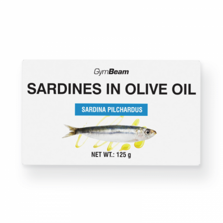 Gymbeam sardinky v olivovom oleji 125 g