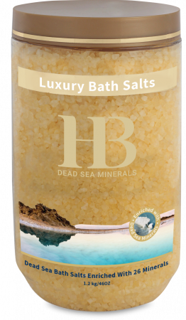 HB Luxusná soľ do kúpeľa, žltá