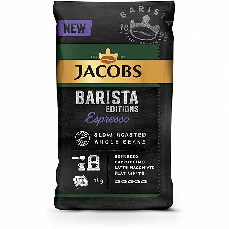 Jacobs Barista Espresso Zrnková .Káva 1000g