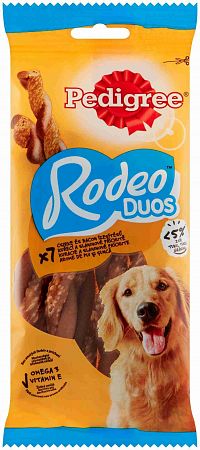 Pedigree Rodeo Duo hovězí a sýr 123 g